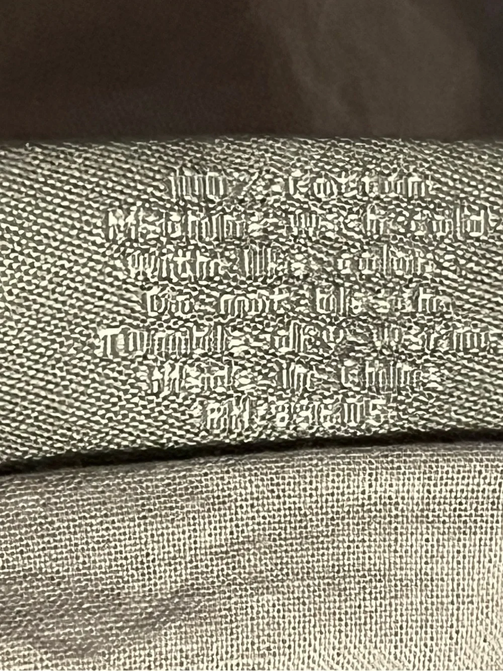Nicole Miller ~ Light Gray Pillow Shams~ 💯 Cotton ~ 2 shams